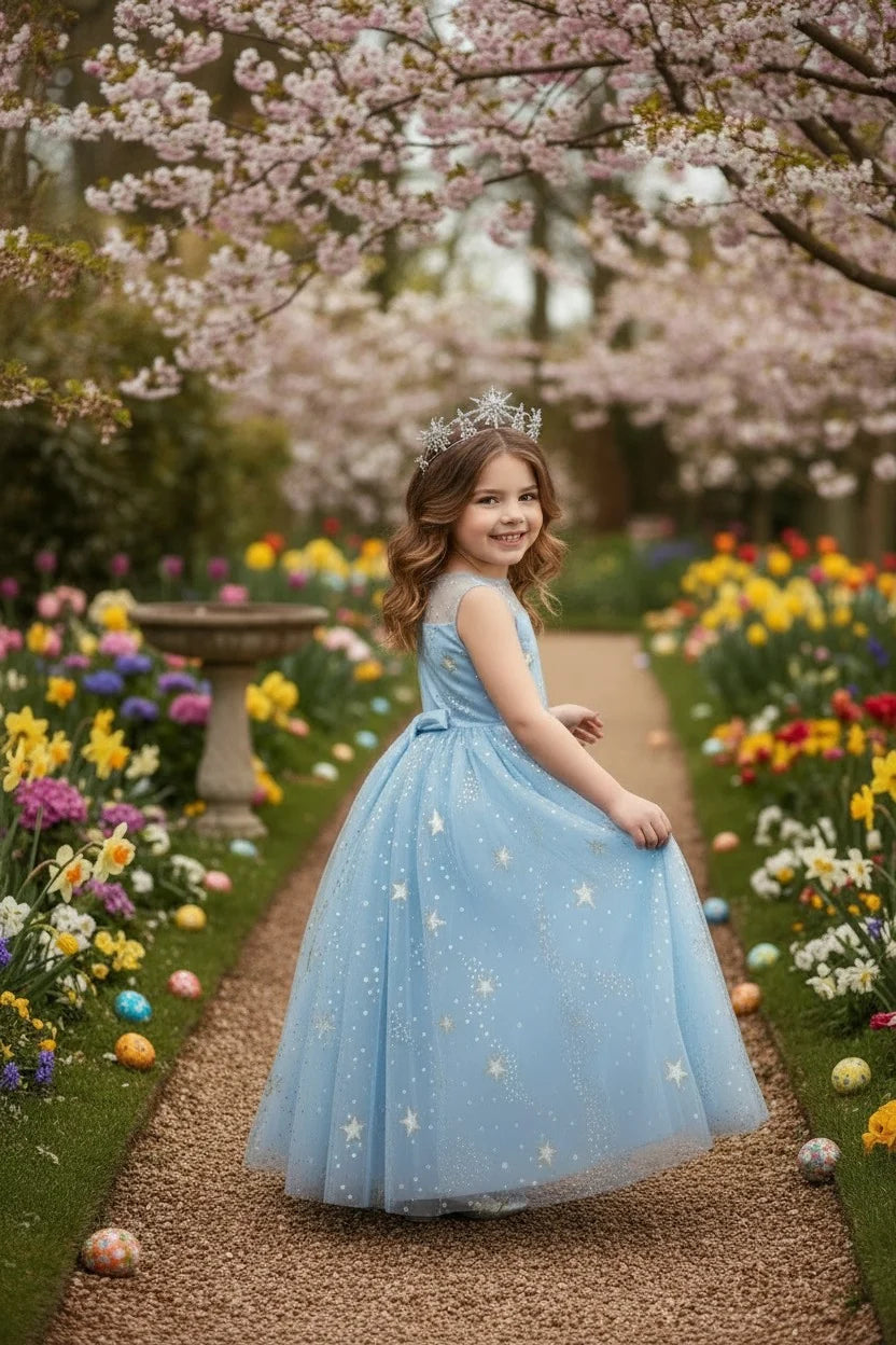 ANTOINETTE GOWN LIGHT BLUE