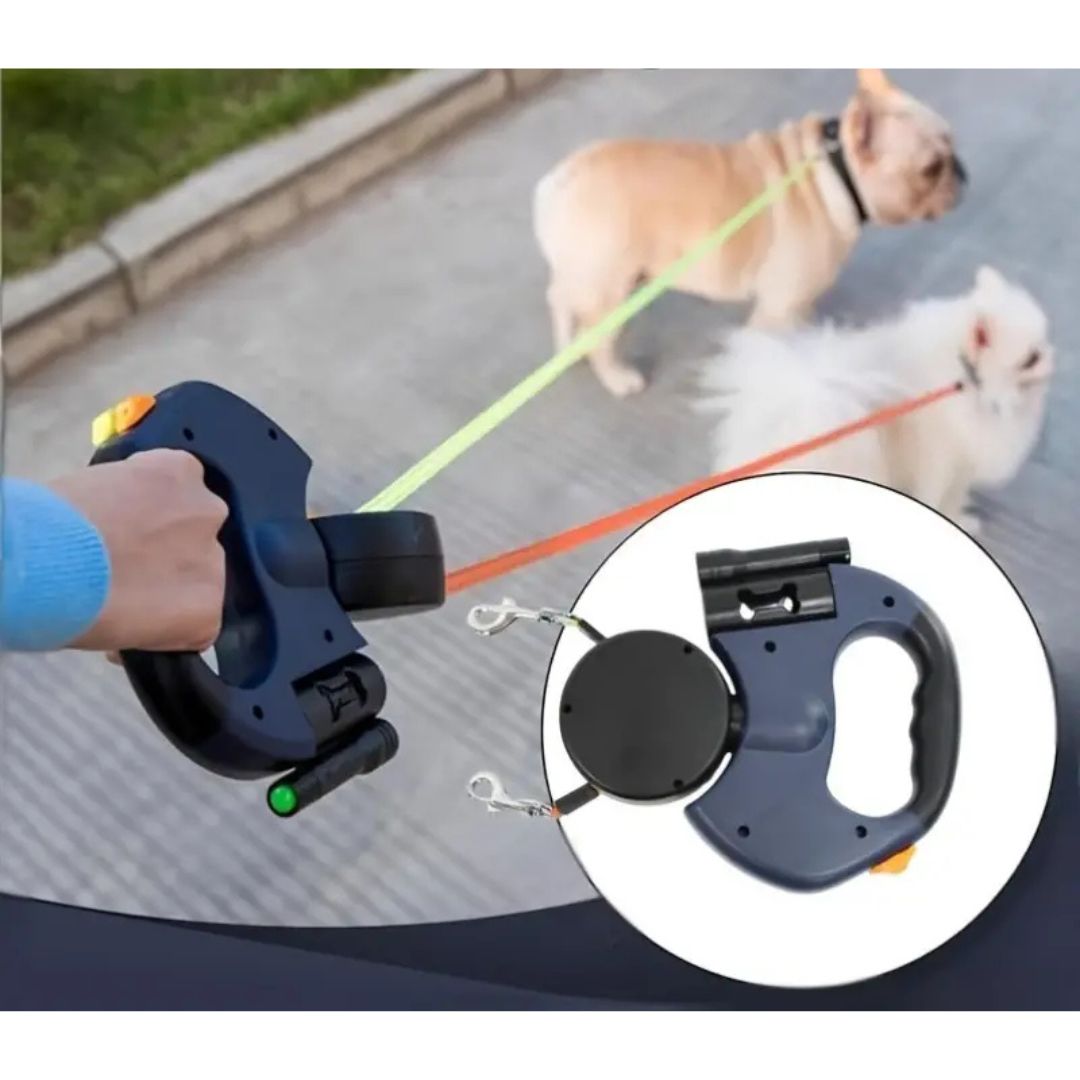 Anti-Tangle Double Dog Leash 1
