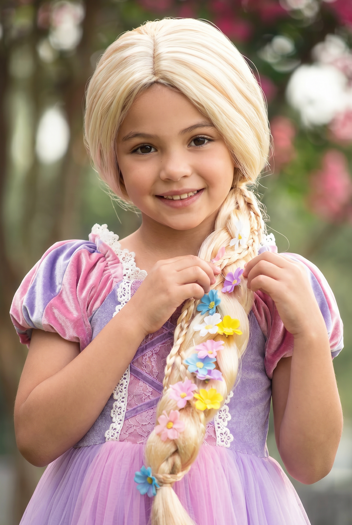 BLONDE BRAIDED WIG 2