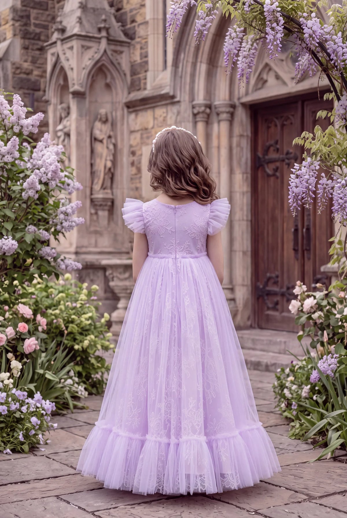 CLARA GOWN LAVENDER