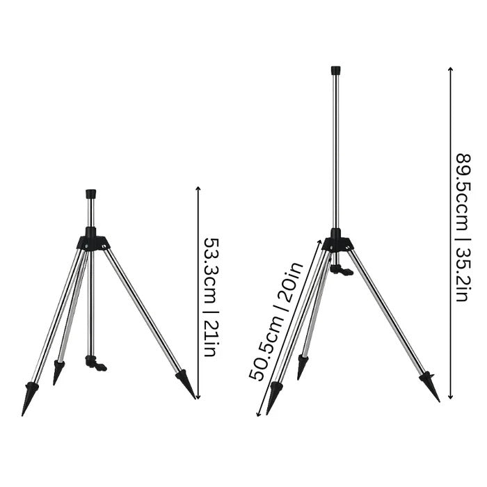 High-Pressure Rotating Tripod Sprinkler 1