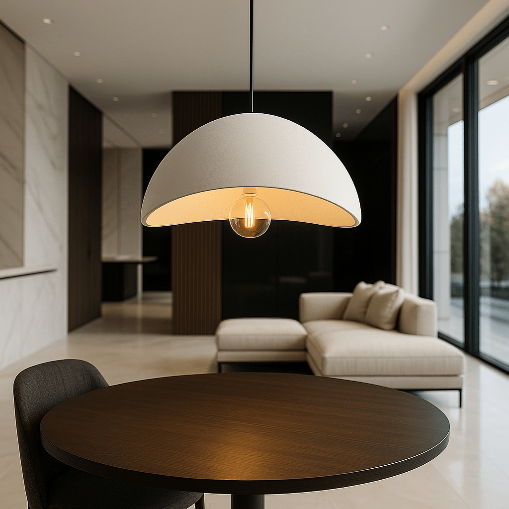 Cavari Pendant Ceiling Light – Dimmable Glass Elegance