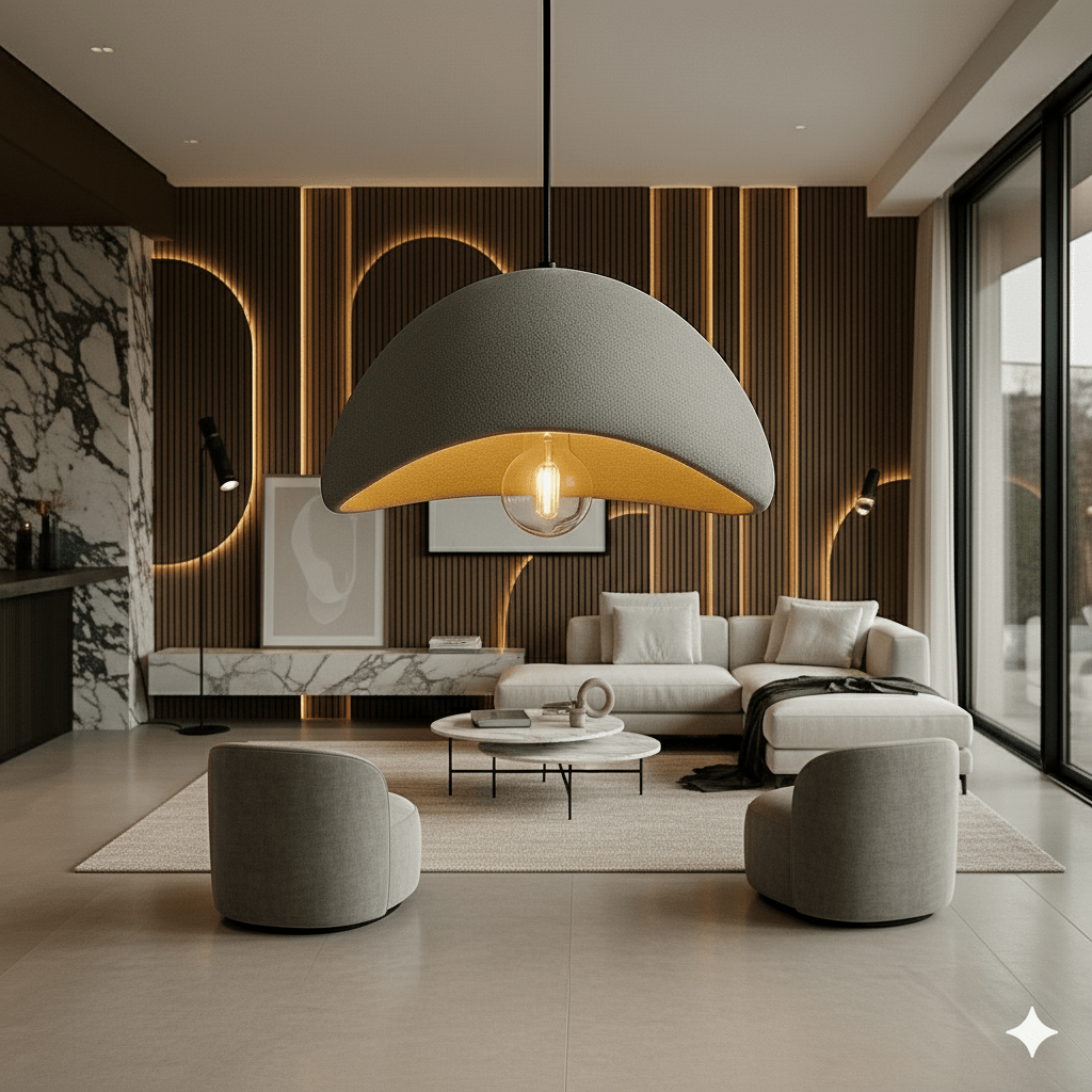 Cavari Pendant Ceiling Light – Dimmable Glass Elegance