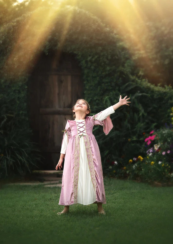 Medieval Princess Dress for Girls – Velvet Renaissance Princess Costume