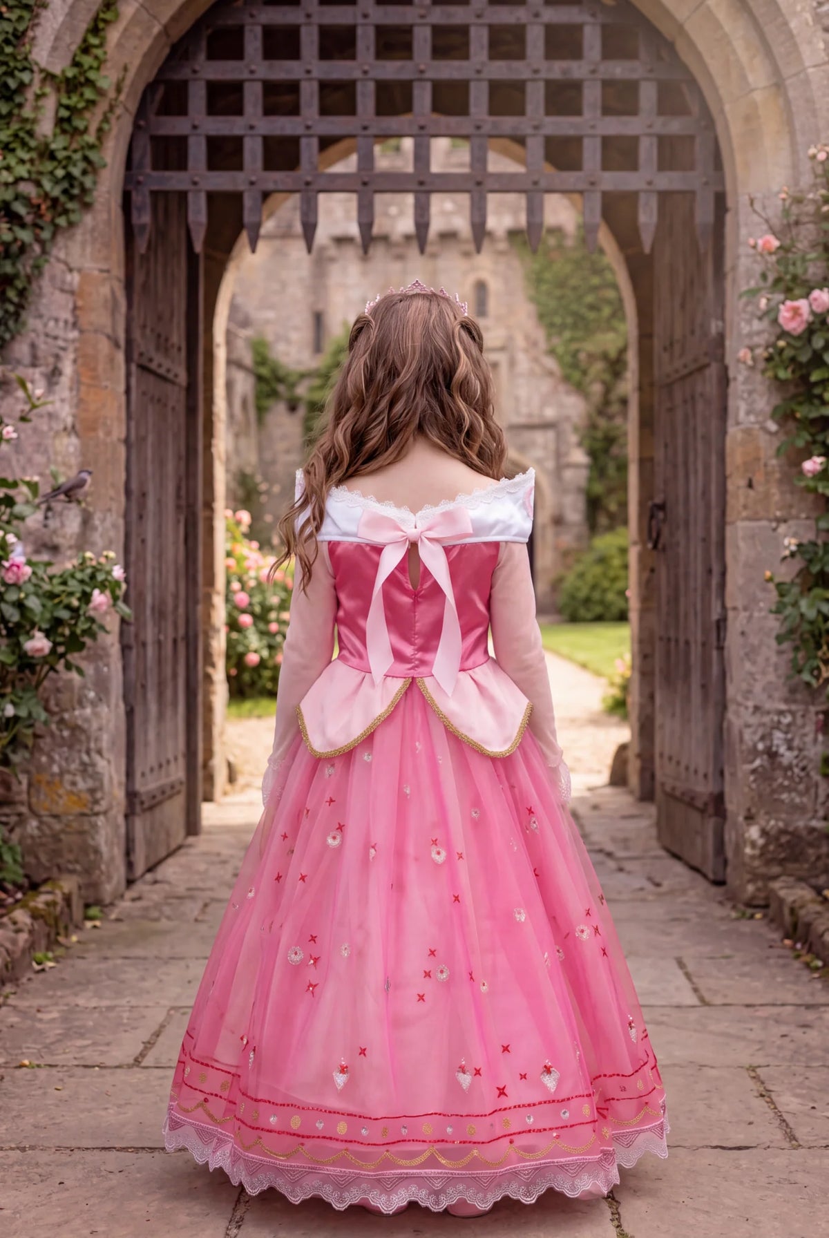 Princess Dress for Girls – Verona Pink Sparkle Princess Costume