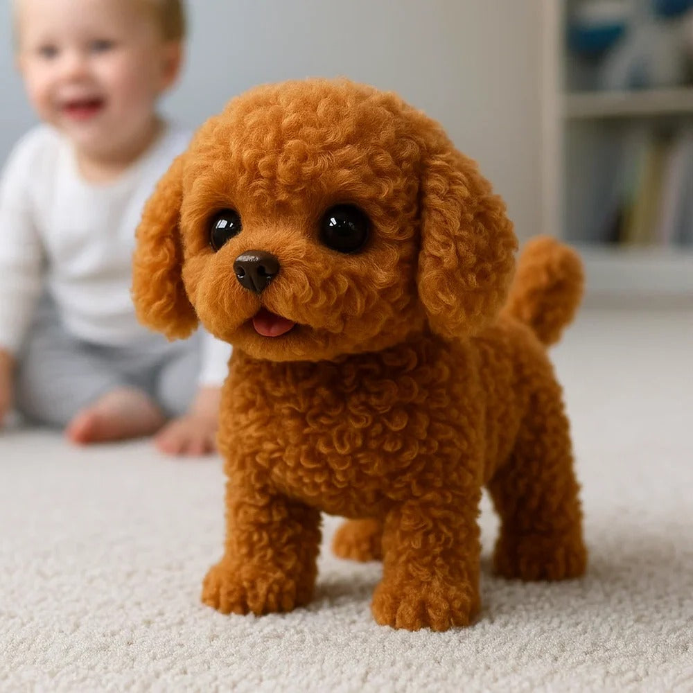 Realistic Interactive Plush Puppy Toy 1