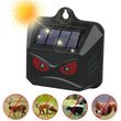 2pcs Solar Powered Ultrasonic Animal Repellent 0