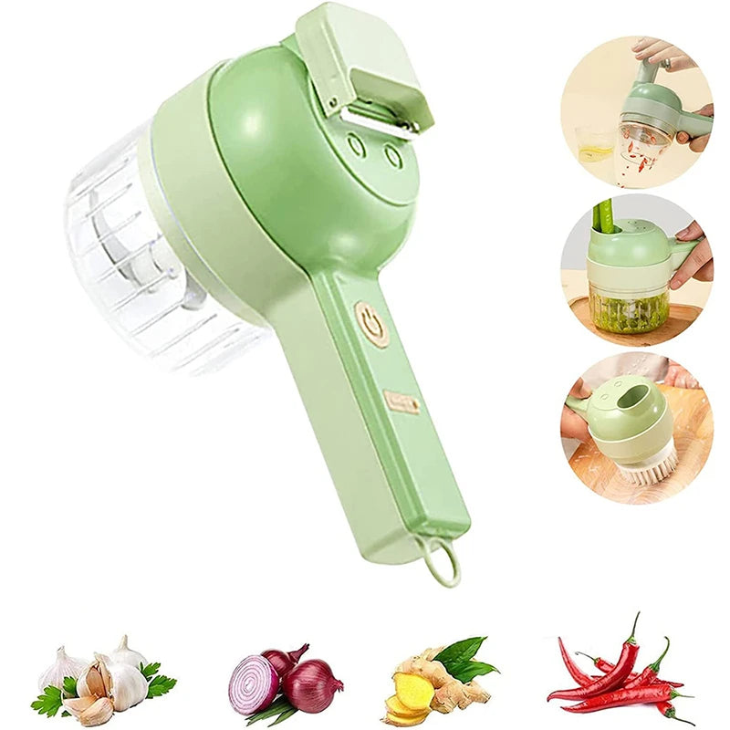 4 In 1 Electric Food Cutter 0