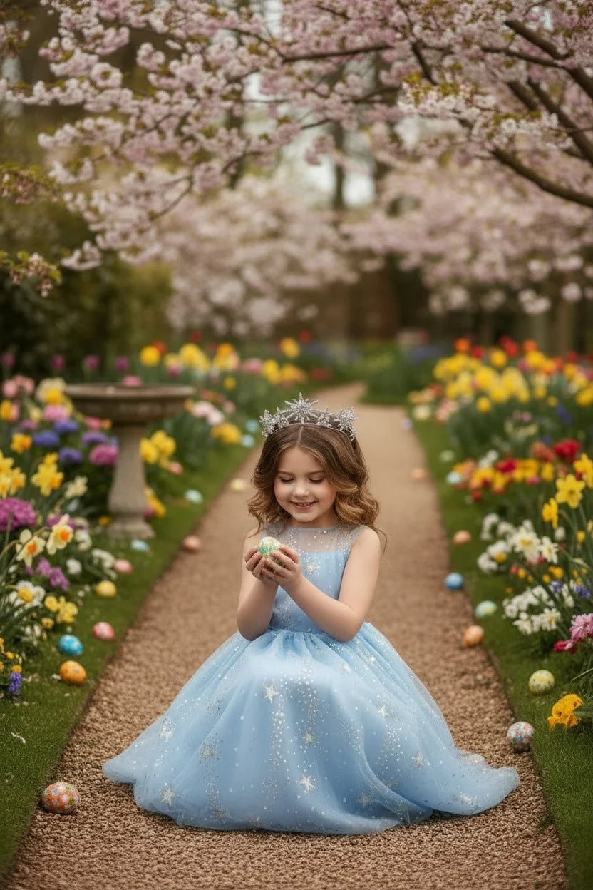 ANTOINETTE GOWN LIGHT BLUE