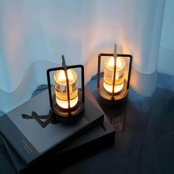AuroraLume | Wireless Table Lamp – Portable Design and Soft Light 2