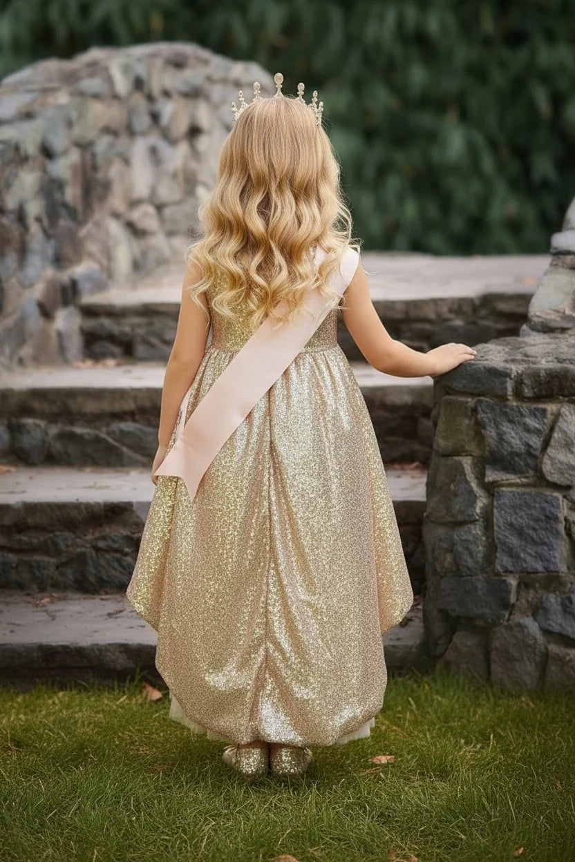 Princess Dress for Girls – Birthday Princess Dress Up Party Costume