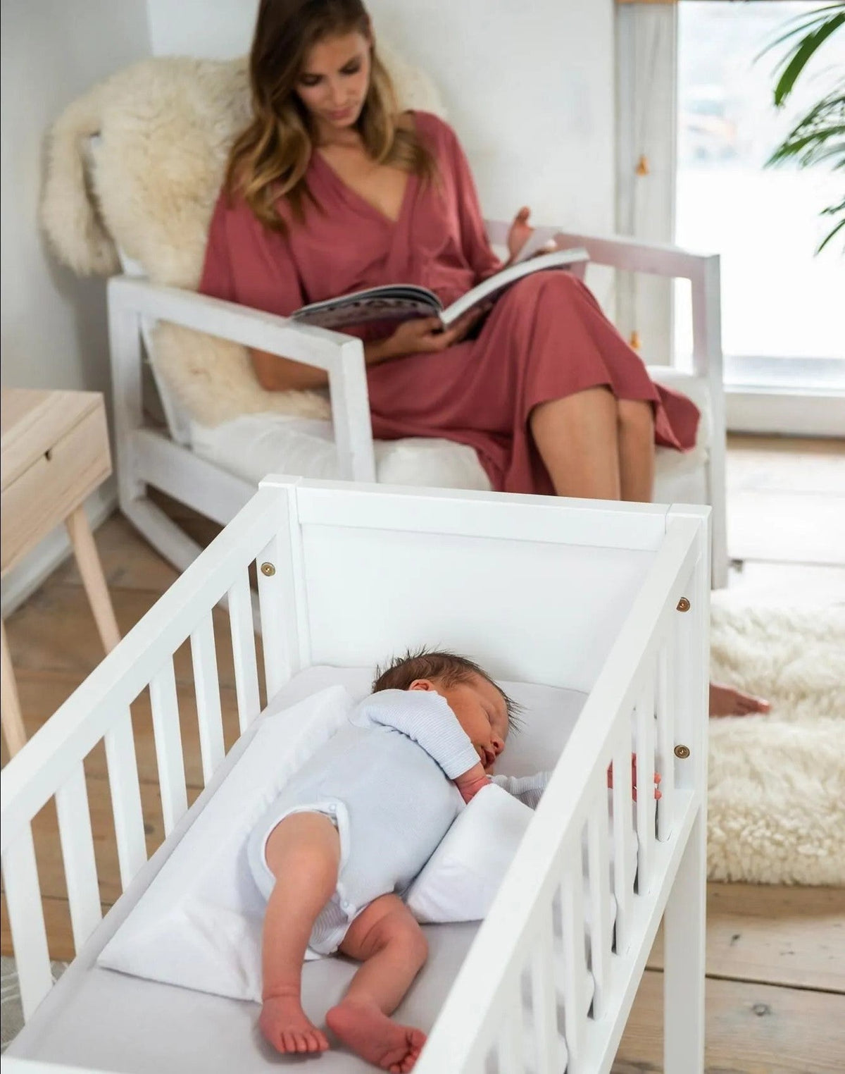 Baby Anti-Roll Wedge Pillow 1