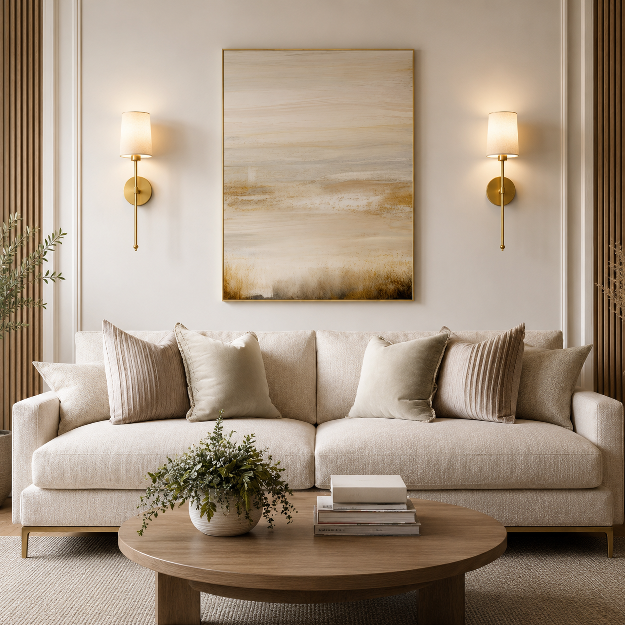 WIRELESS CYLINDRICAL WALL SCONCES (SET OF 2)