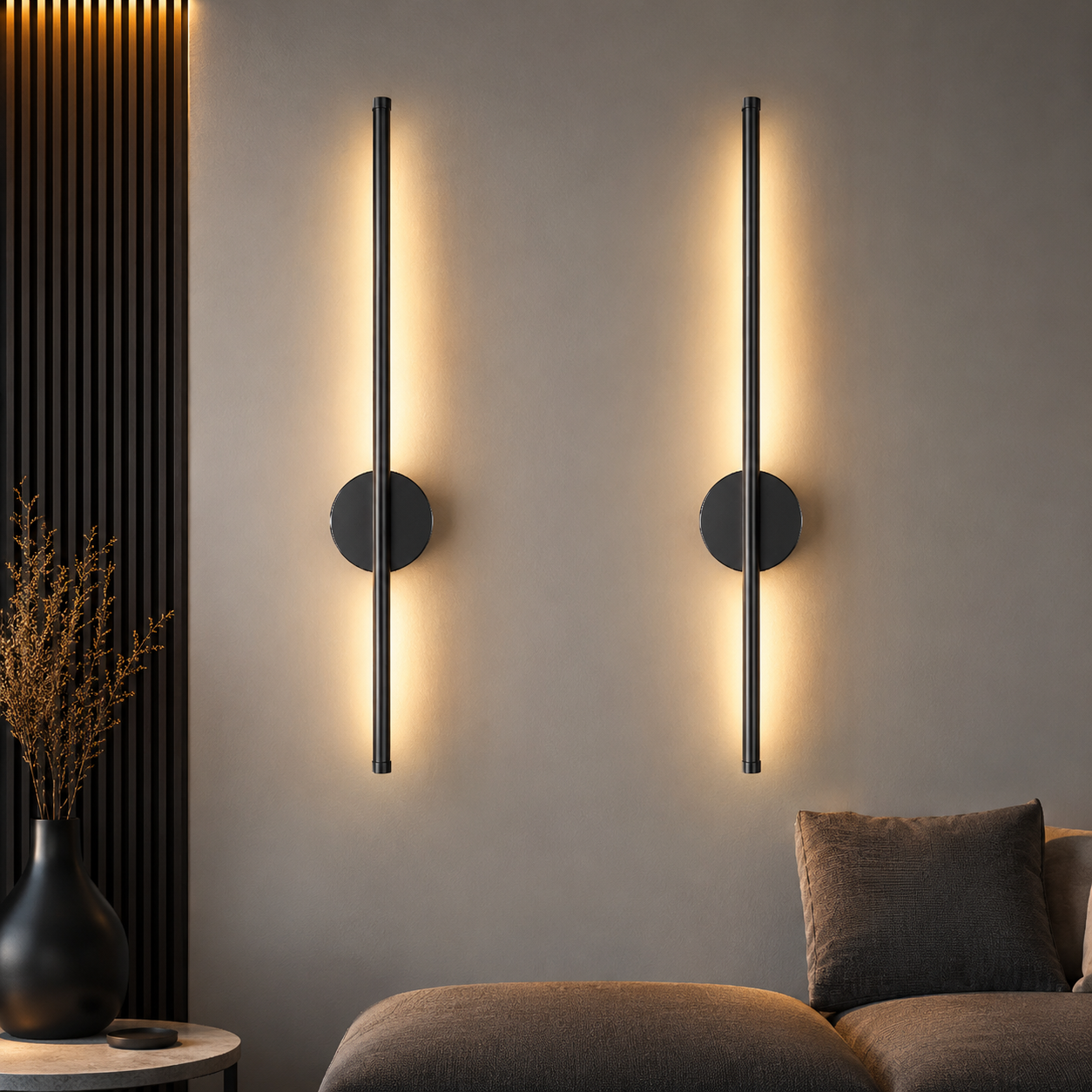WIRELESS MODERN WALL LIGHTS (SET OF 2)