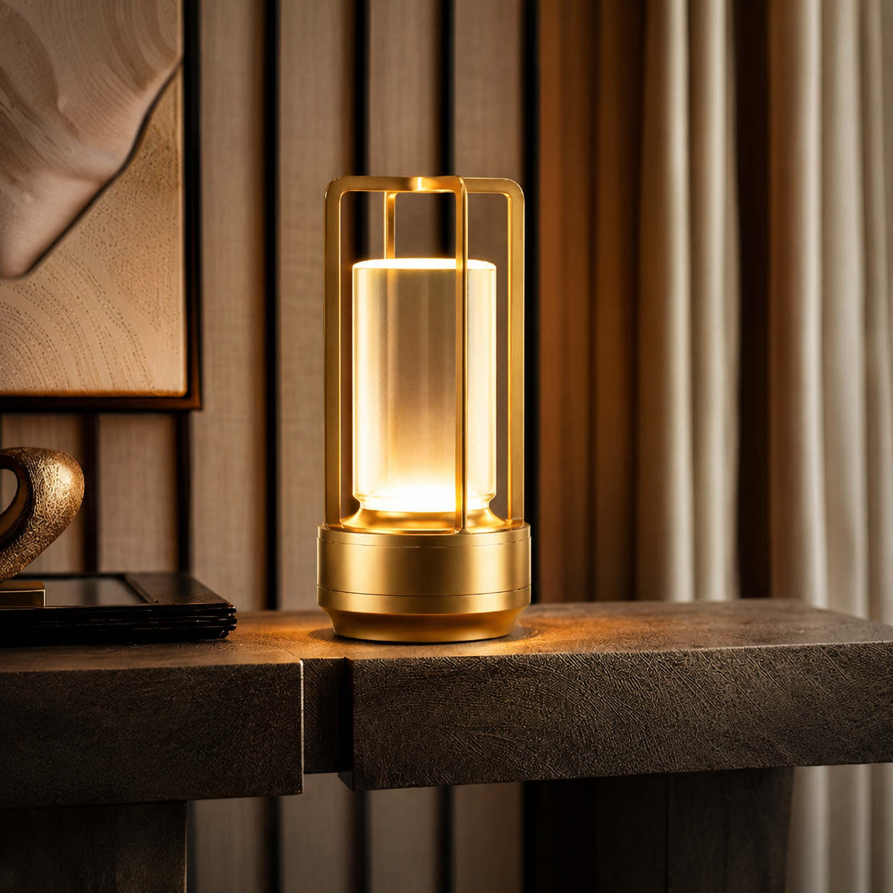 CRYSTAL TABLE LAMP