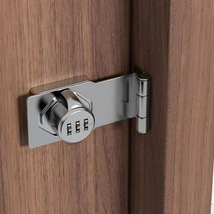Combination Lock For Doors Without Keys 0