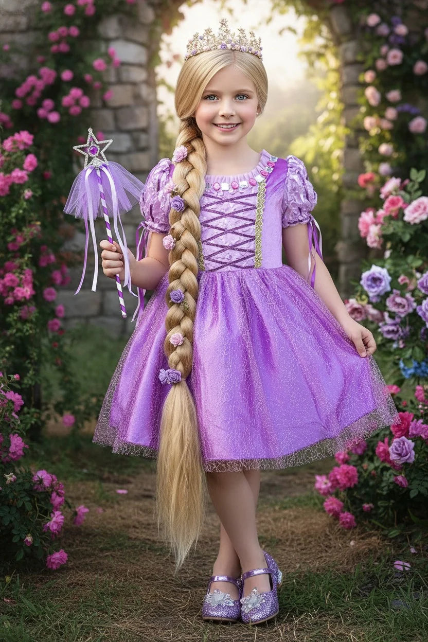 Princess Costume for Girls – Duchess Princess Mini Dress Up Dress