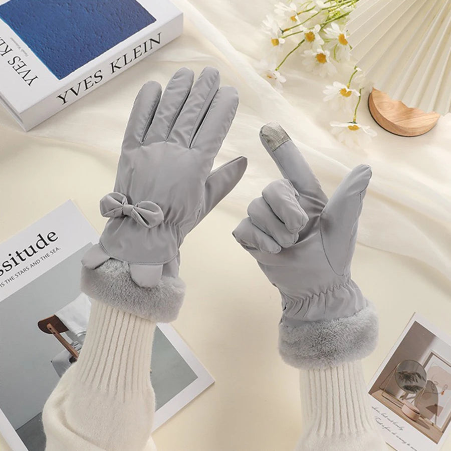 Elegant Touchscreen Winter Gloves for Women 5