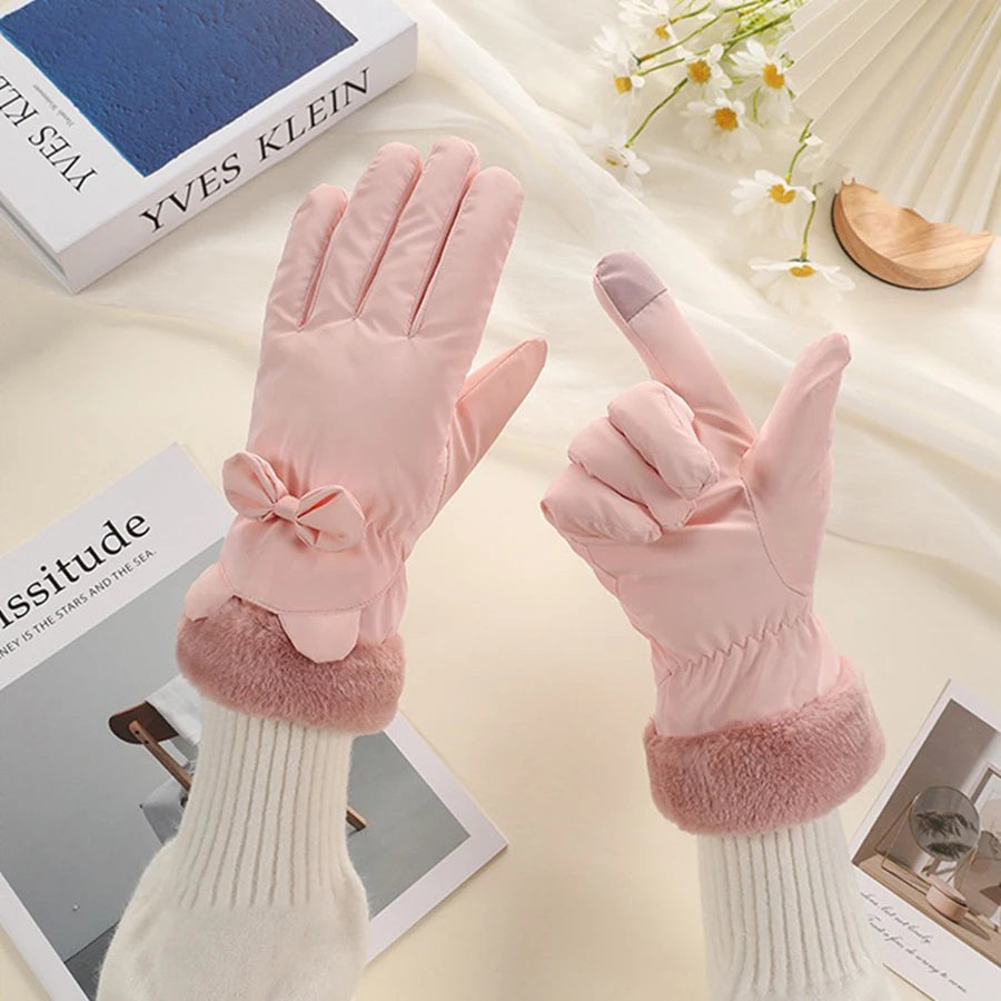 Elegant Touchscreen Winter Gloves for Women 6