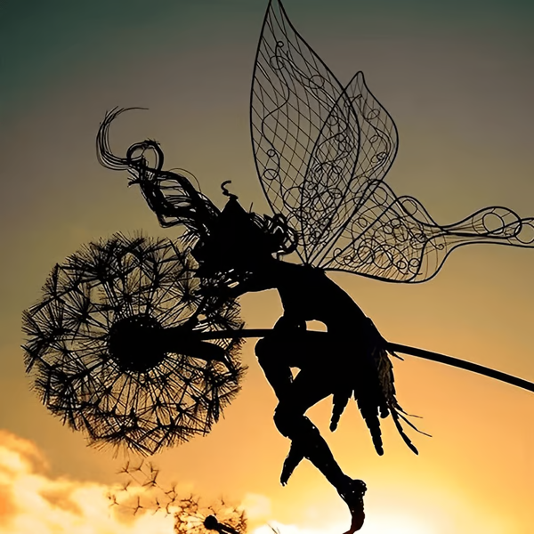 Fairy Steel Garden Sculptures 3