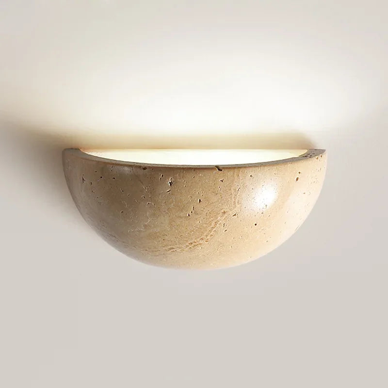 GlowStone | LED Wall Lamp – Elegant Rustic Charm for Home Interiors 0