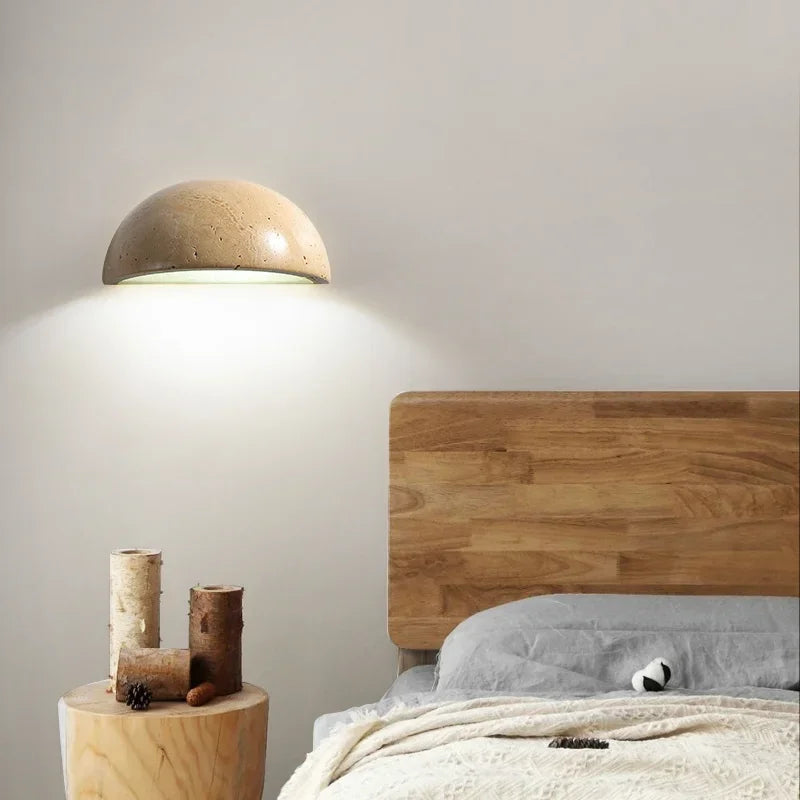 GlowStone | LED Wall Lamp – Elegant Rustic Charm for Home Interiors 3