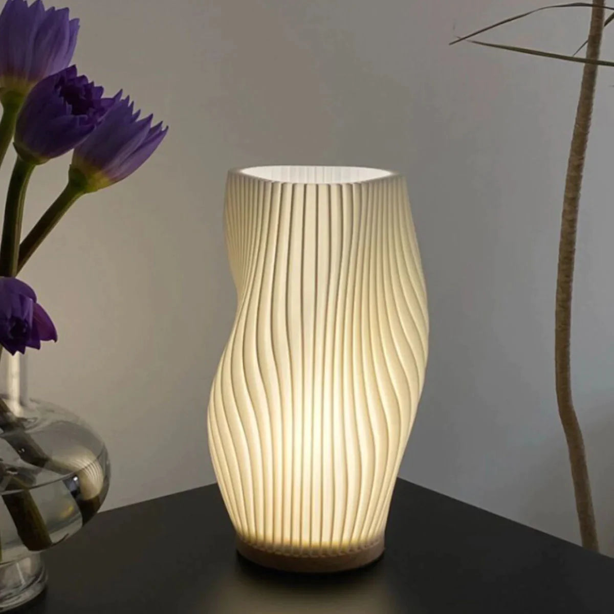 GlowWave | Table Lamp – Elegant lighting with a warm, natural glow 4
