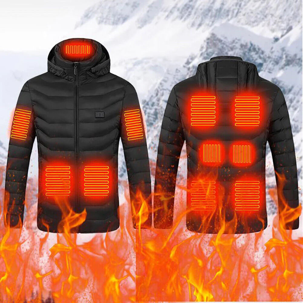 Heated Winter Gear Jacket Outdoor Warming Layer 4