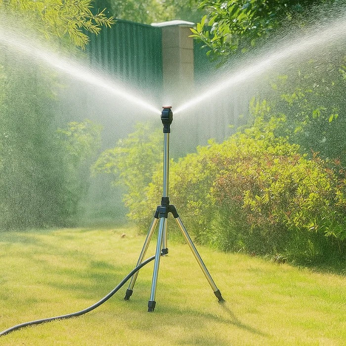 High-Pressure Rotating Tripod Sprinkler 0