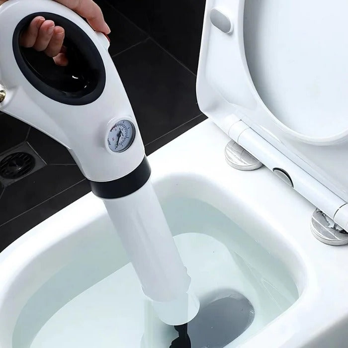 High-Pressure Toilet Plunger and Drain Unblocker 0