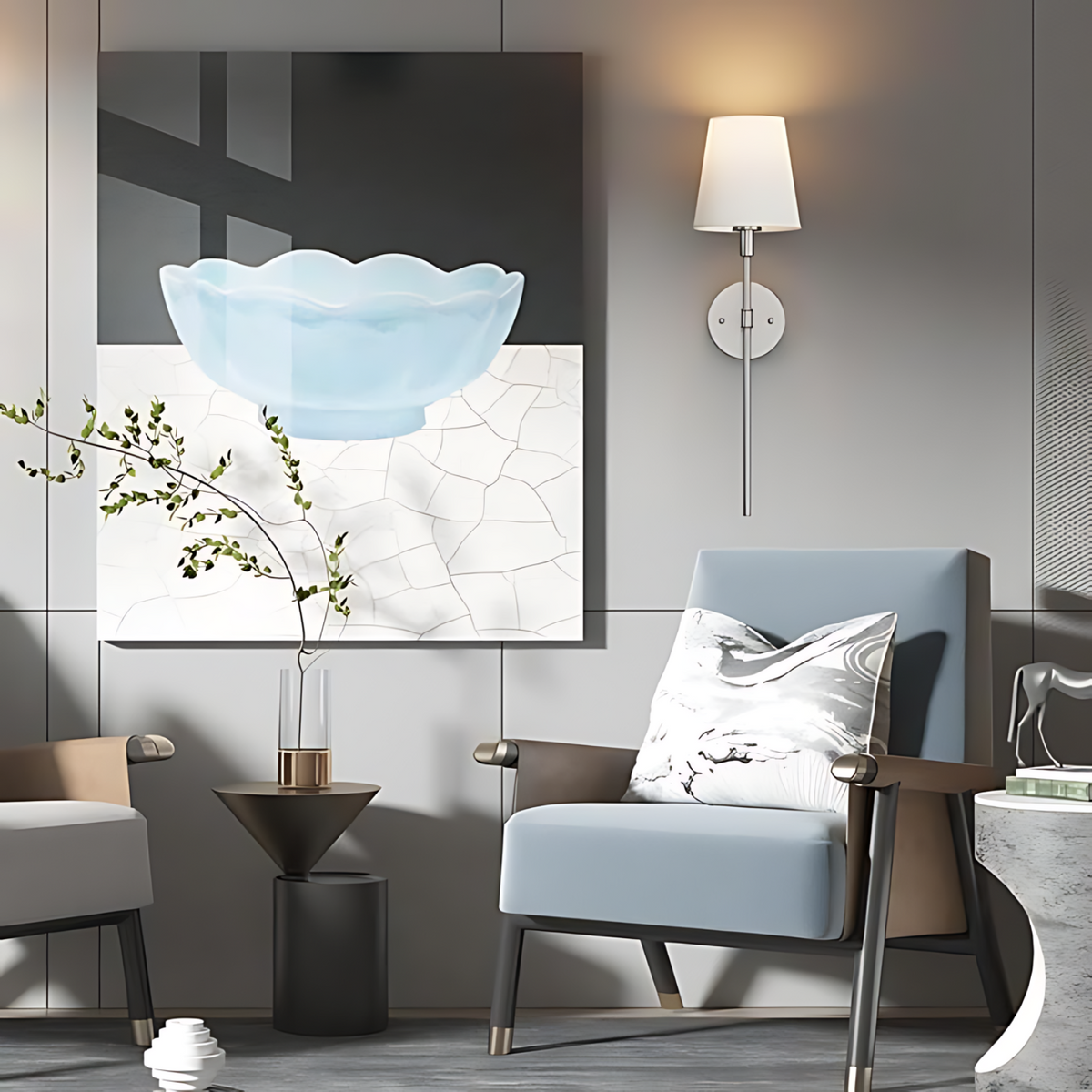 LumiCrown | Wall Lamp – Rechargeable Wireless with Remote Control 4