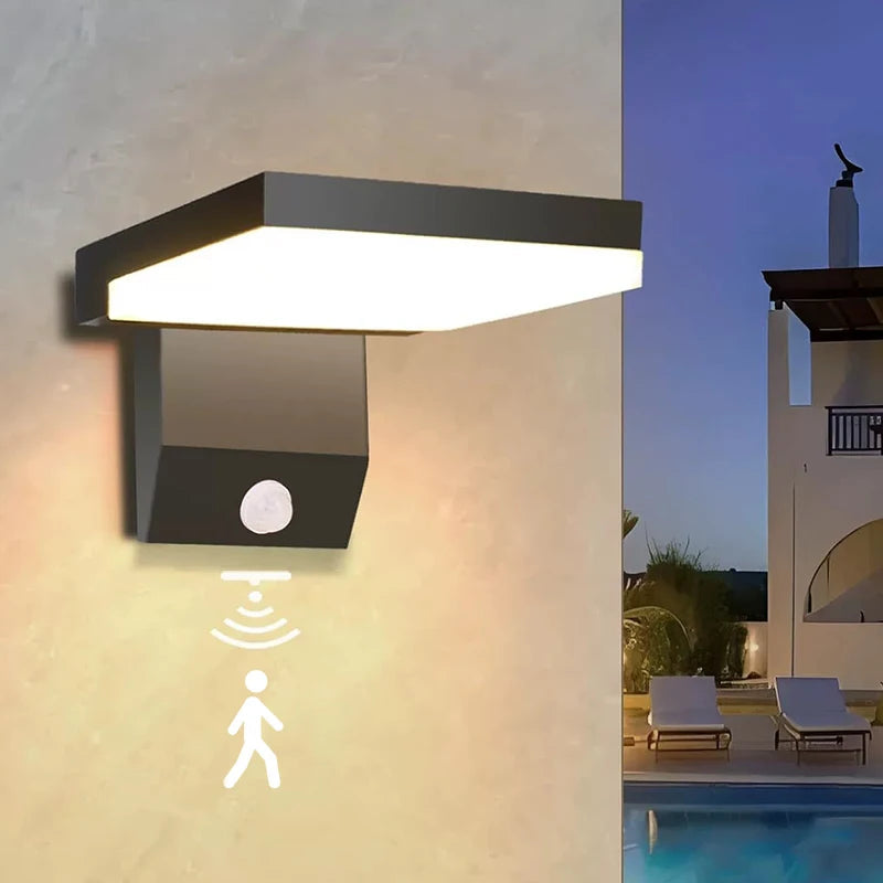 LumiFold Outdoor Wall Light | IP65 Waterproof & Motion Sensor Option 2
