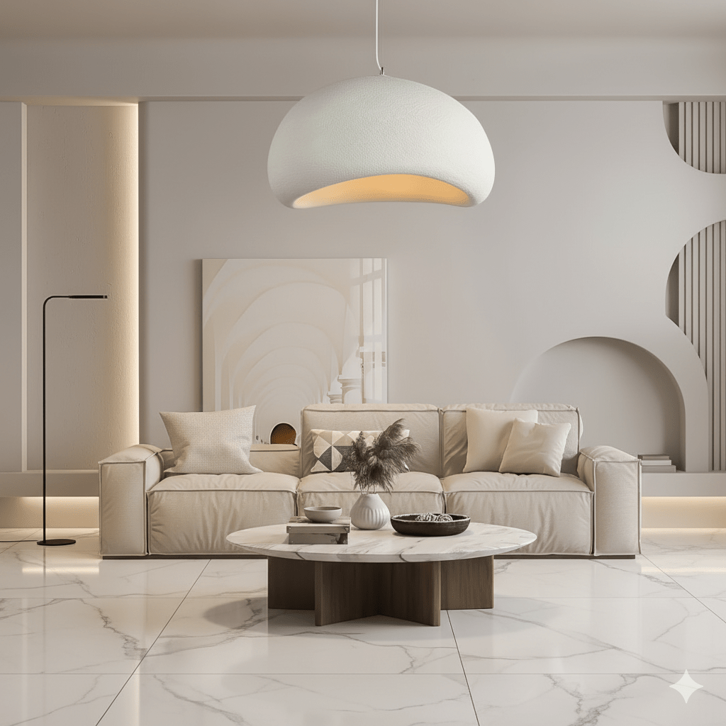 Cavari Pendant Ceiling Light – Dimmable Glass Elegance