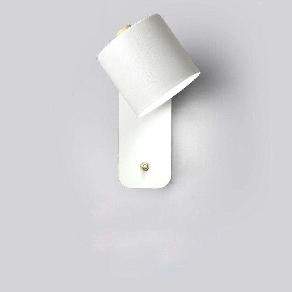 Lumivex - Cylindrical LED Indoor Wall Lamp with Switch 0