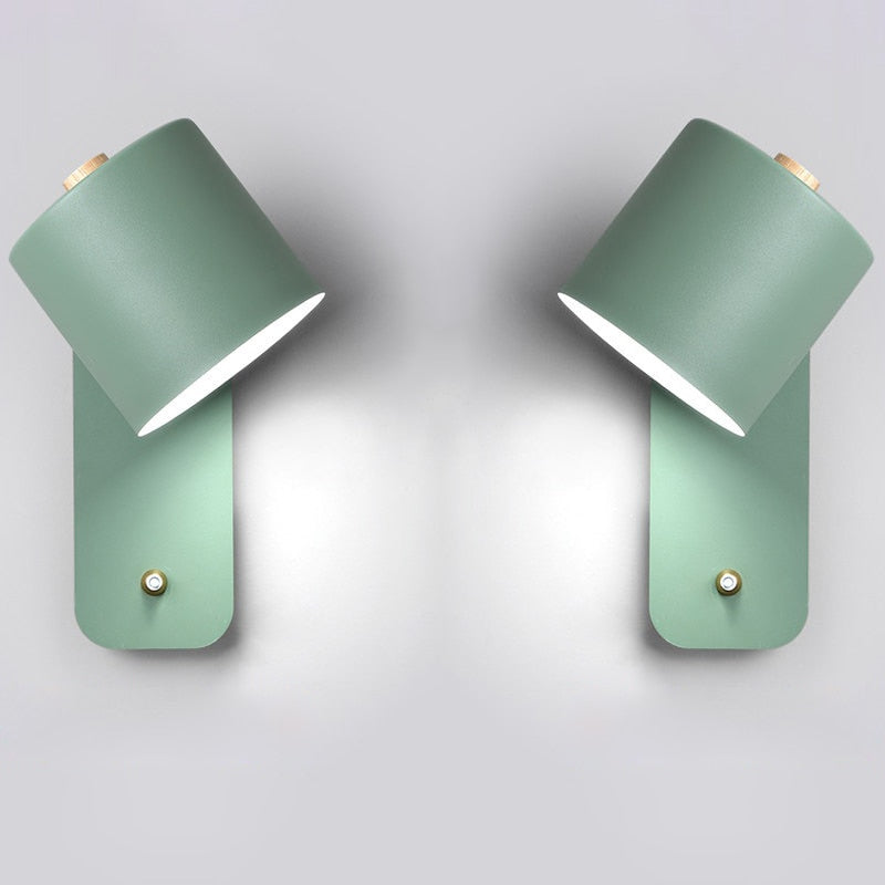 Lumivex - Cylindrical LED Indoor Wall Lamp with Switch 13
