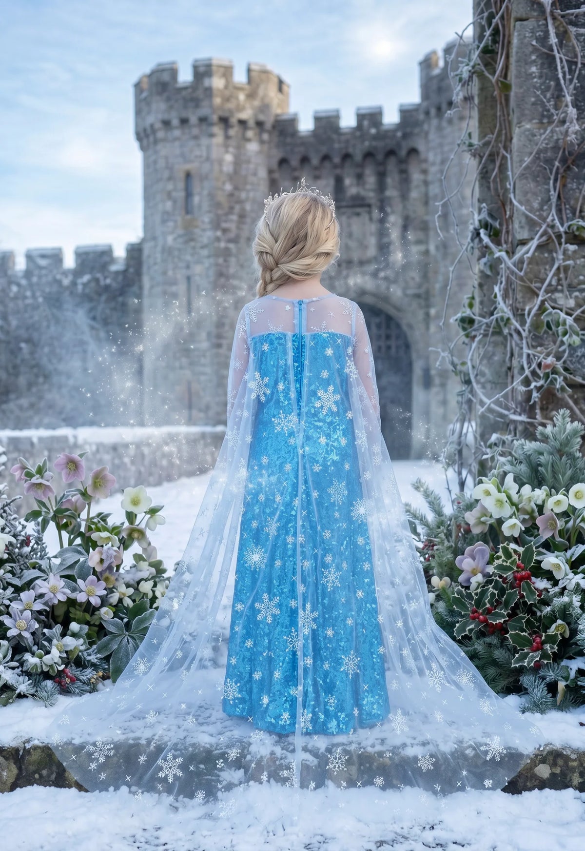 Princess Costume for Girls – Norelle Blue Ice Princess Dress