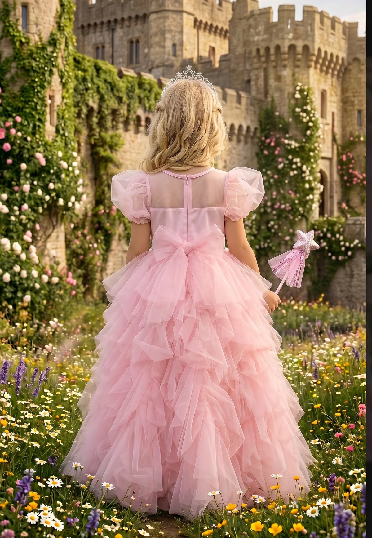 Princess Dress for Girls – Phoebe Fairy Tale Princess Gown Costume