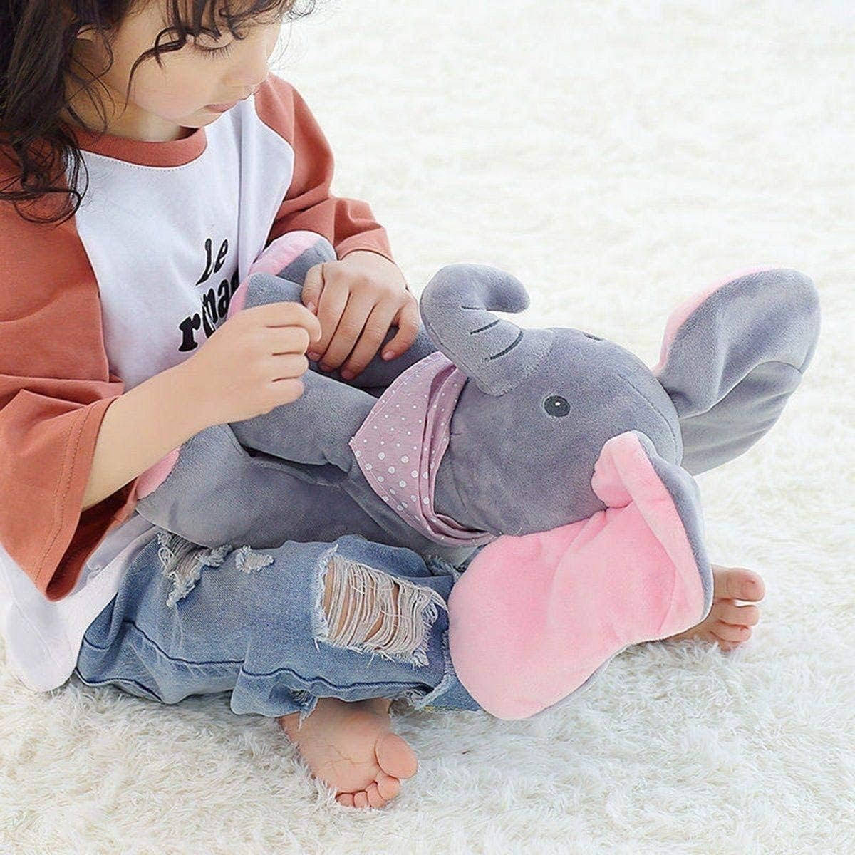 Peek a boo Talking Elephant toy 4
