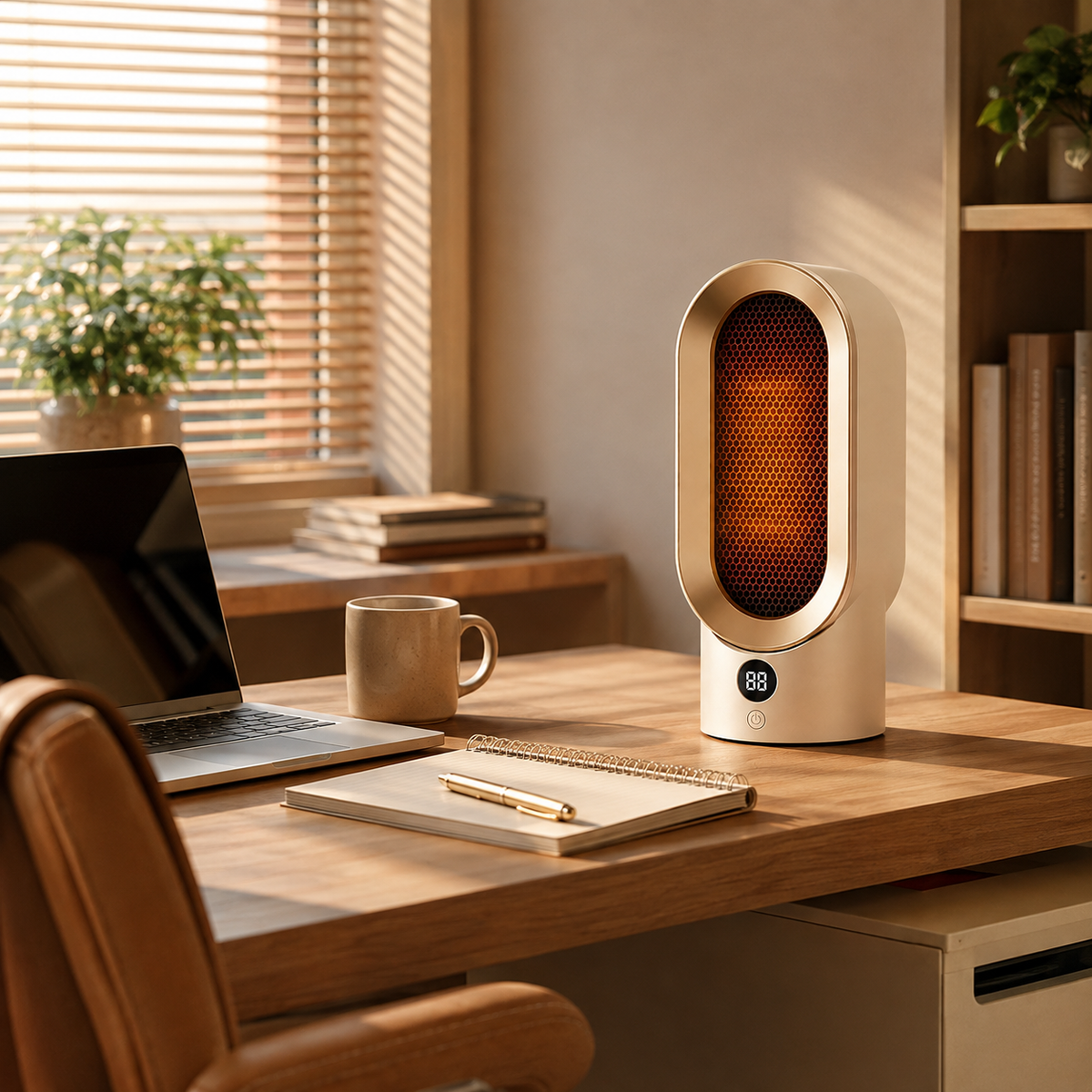 Portable Electric Heater Compact Design Quick Heating 1