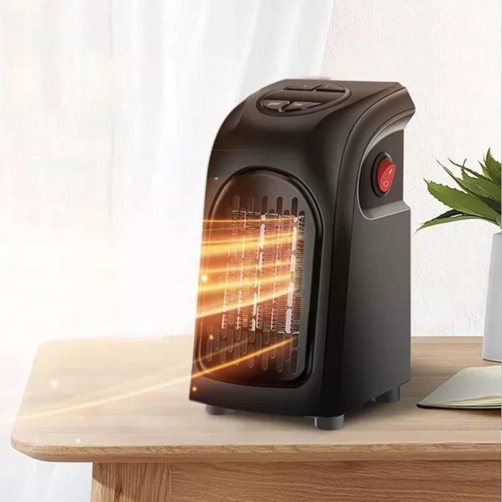 Portable Plug-In Electric Fan Heater with Thermostat 3