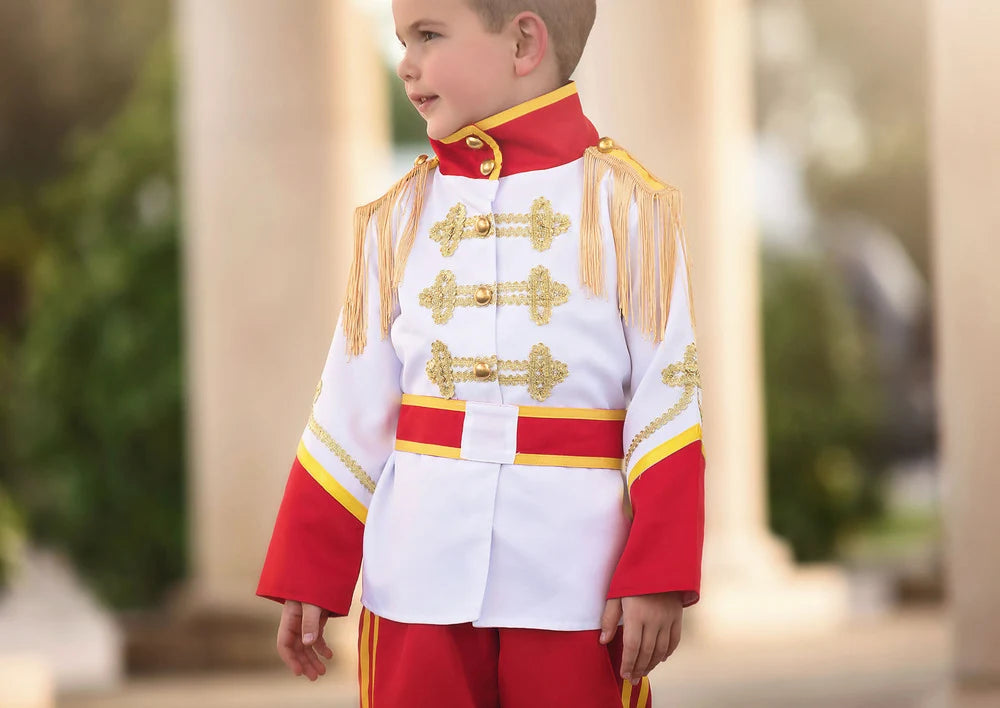 Prince Costume for Boys – Royal Prince Halloween Outfit with Gold Trim
