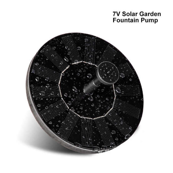 Solar Fountain Pump Floating Water Decor 3