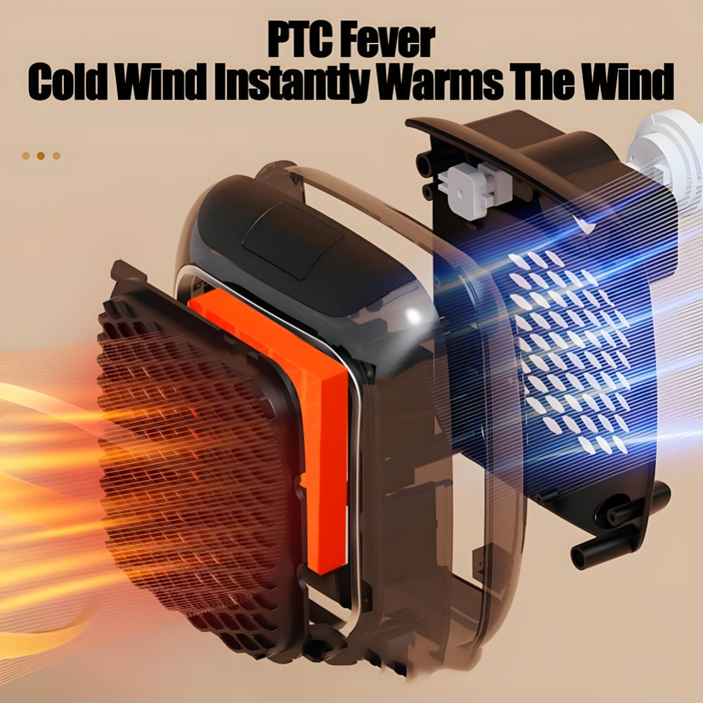Space Heater Portable Electric Desktop Unit 3