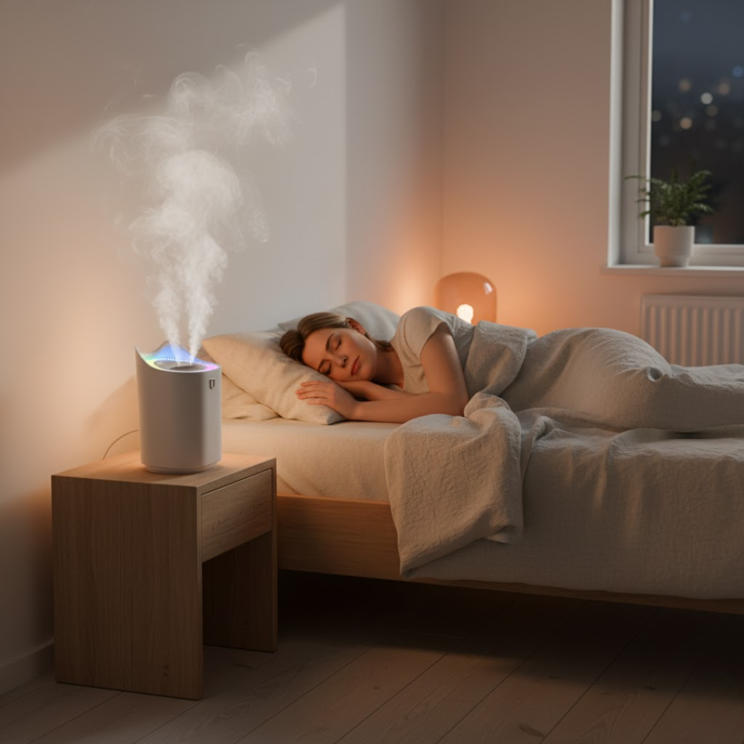 Ultrasonic Cool Mist Humidifier Met Groot Reservoir Voor Slaapkamer Gebruik 3