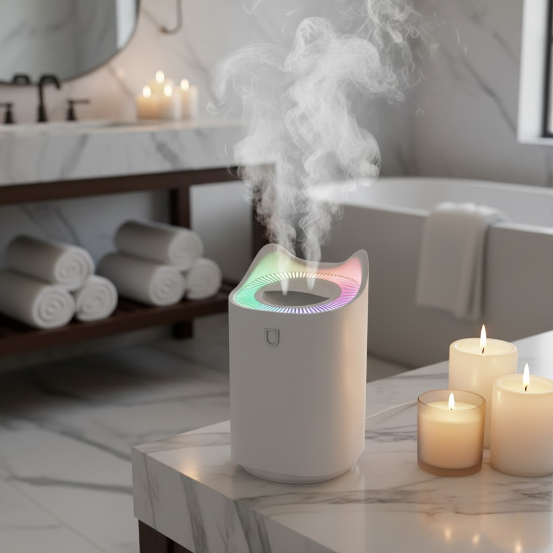 Ultrasonic Cool Mist Humidifier Met Groot Reservoir Voor Slaapkamer Gebruik 5